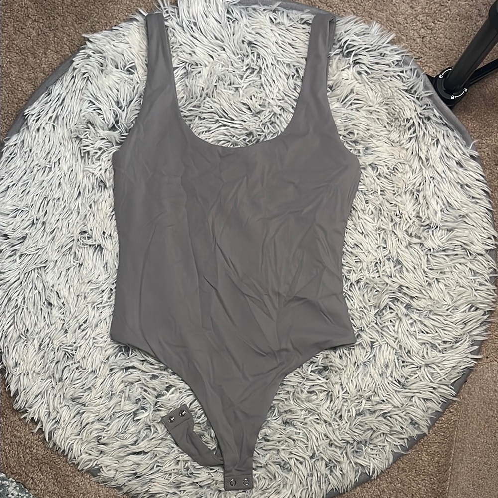 Gray Women's Bodysuit